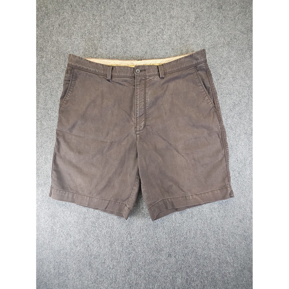 Tommy Bahama Shorts Mens 38 Dark Brown Chino Causal Preppy Beach Golf 1836